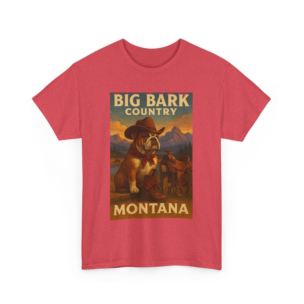 Vintage Big Bark Montana Country Tee Unisex Heavy Cotton T-Shirt