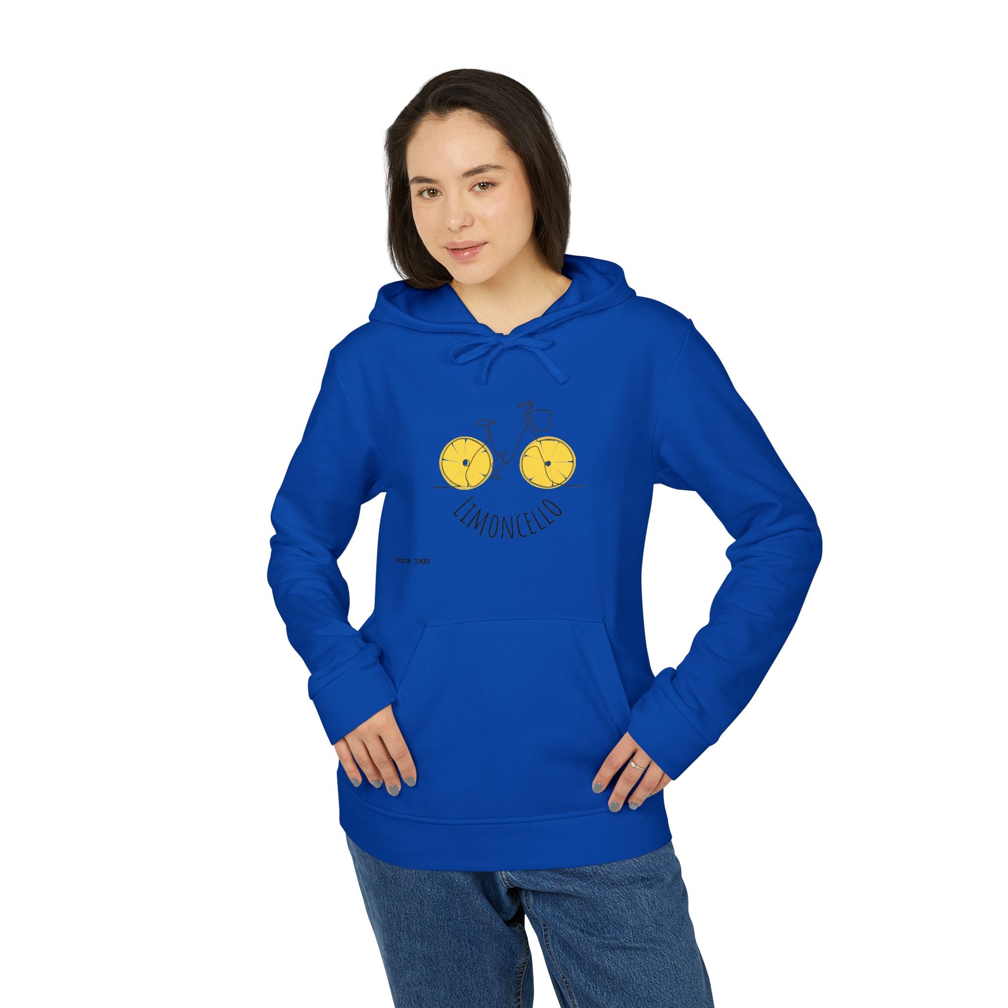 Limoncello Lemon Illustration Hoodie | Cute Lemon Graphic