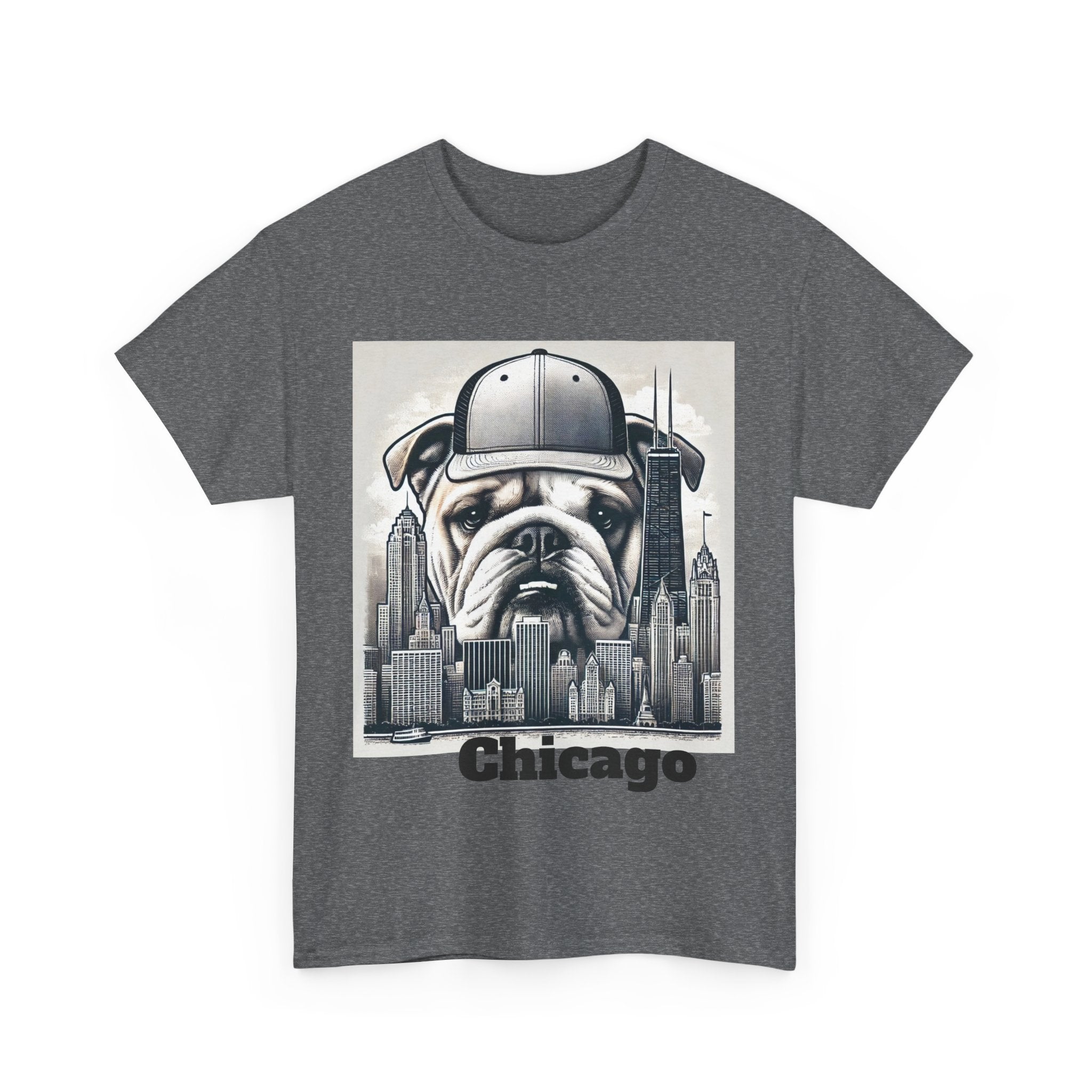 Chicago Bulldog Unisex Heavy Cotton Tee - Urban Streetwear