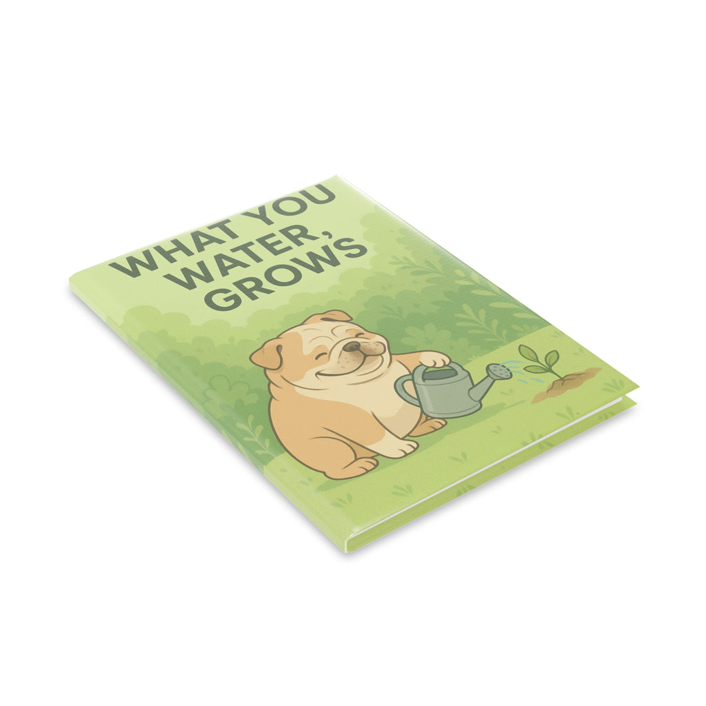 Hardcover Notebook: Perfect for Plant Lovers, Journal, School Supplies, Gifts, Eco-Friendly, Cute Puppy Design