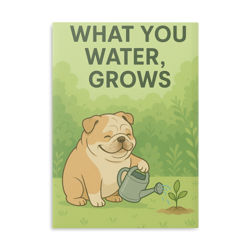 Hardcover Notebook: Perfect for Plant Lovers, Journal, School Supplies, Gifts, Eco-Friendly, Cute Puppy Design