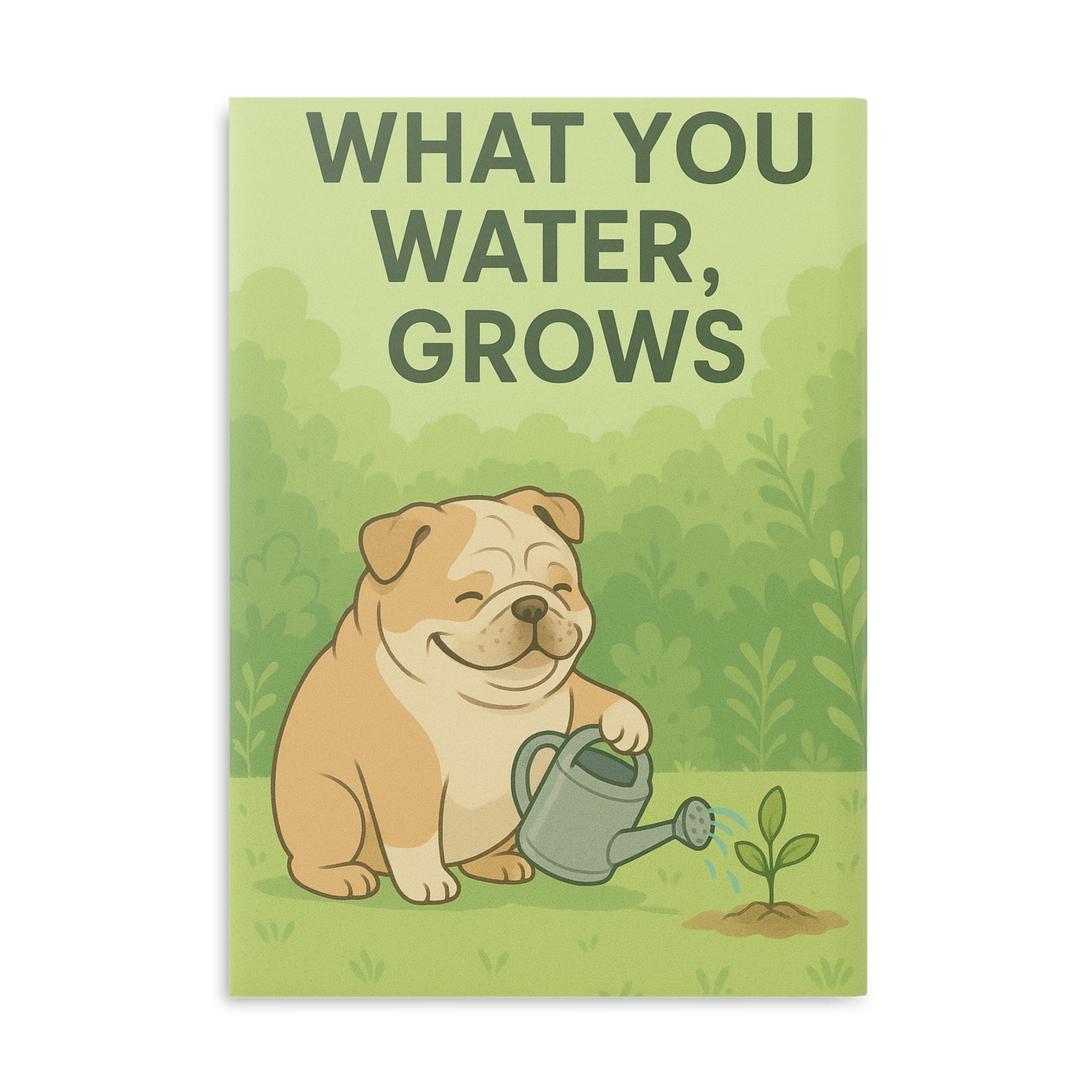 Hardcover Notebook: Perfect for Plant Lovers, Journal, School Supplies, Gifts, Eco-Friendly, Cute Puppy Design