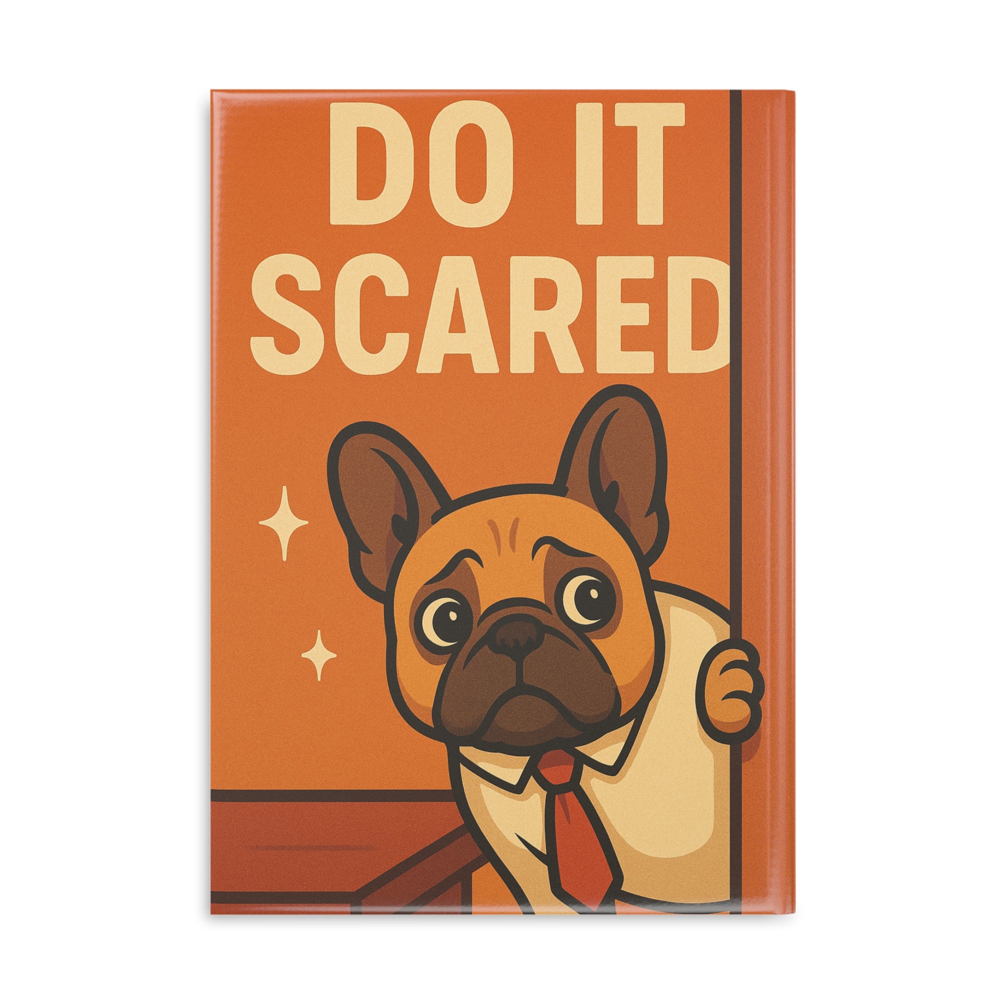 Motivational Dog-Themed Hardcover Notebook | Cute Puppy Journal, Gift for Dog Lovers, Quirky Stationery, Inspirational Writing, Fun