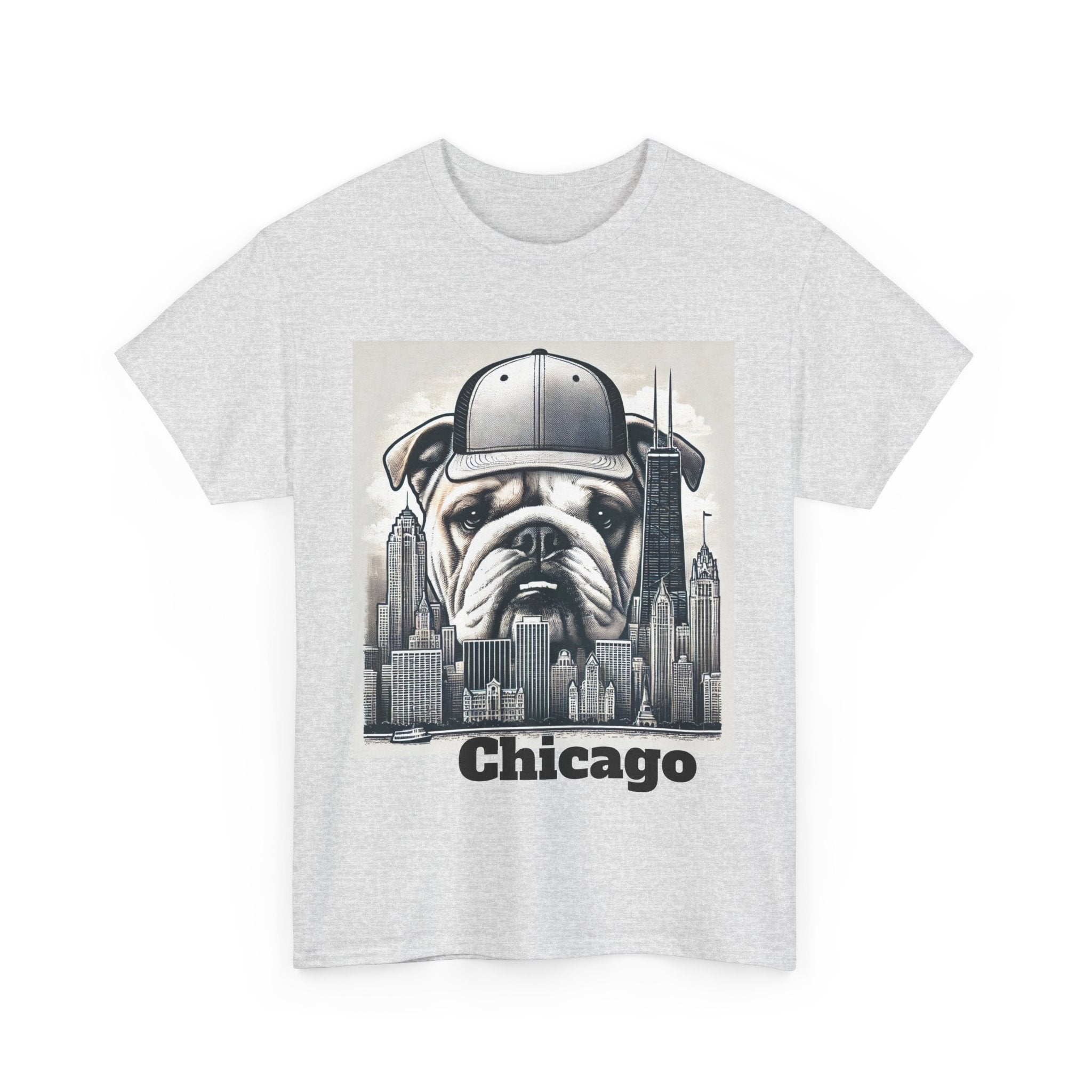 Chicago Bulldog Unisex Heavy Cotton Tee - Urban Streetwear