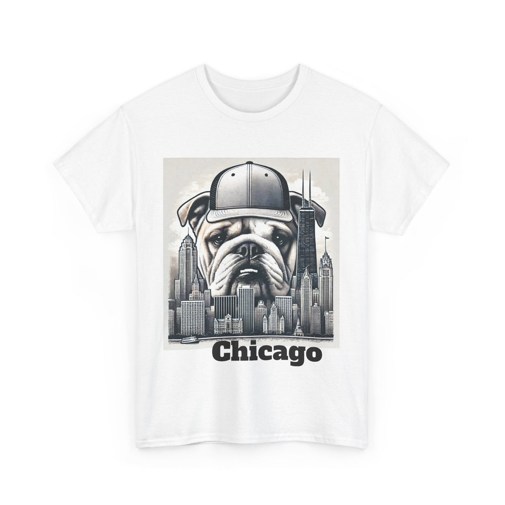Chicago Bulldog Unisex Heavy Cotton Tee - Urban Streetwear