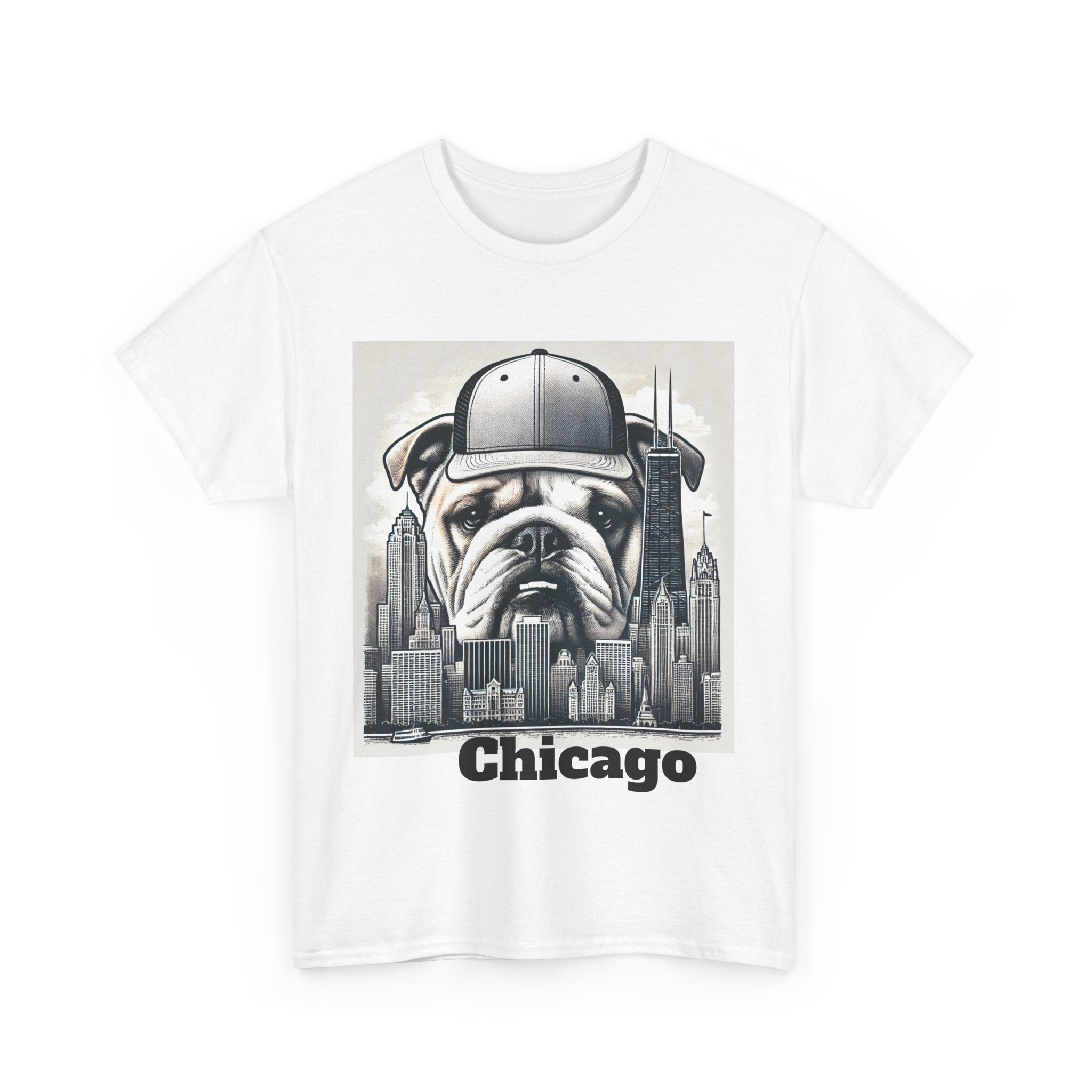 Chicago Bulldog Unisex Heavy Cotton Tee - Urban Streetwear