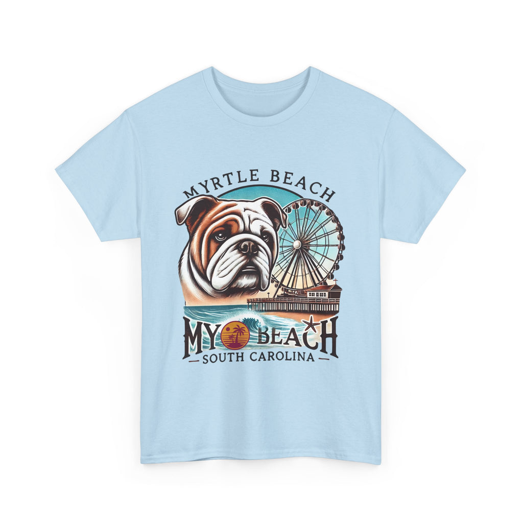 Myrtle Beach Bulldog Tee - Unisex Heavy Cotton Shirt