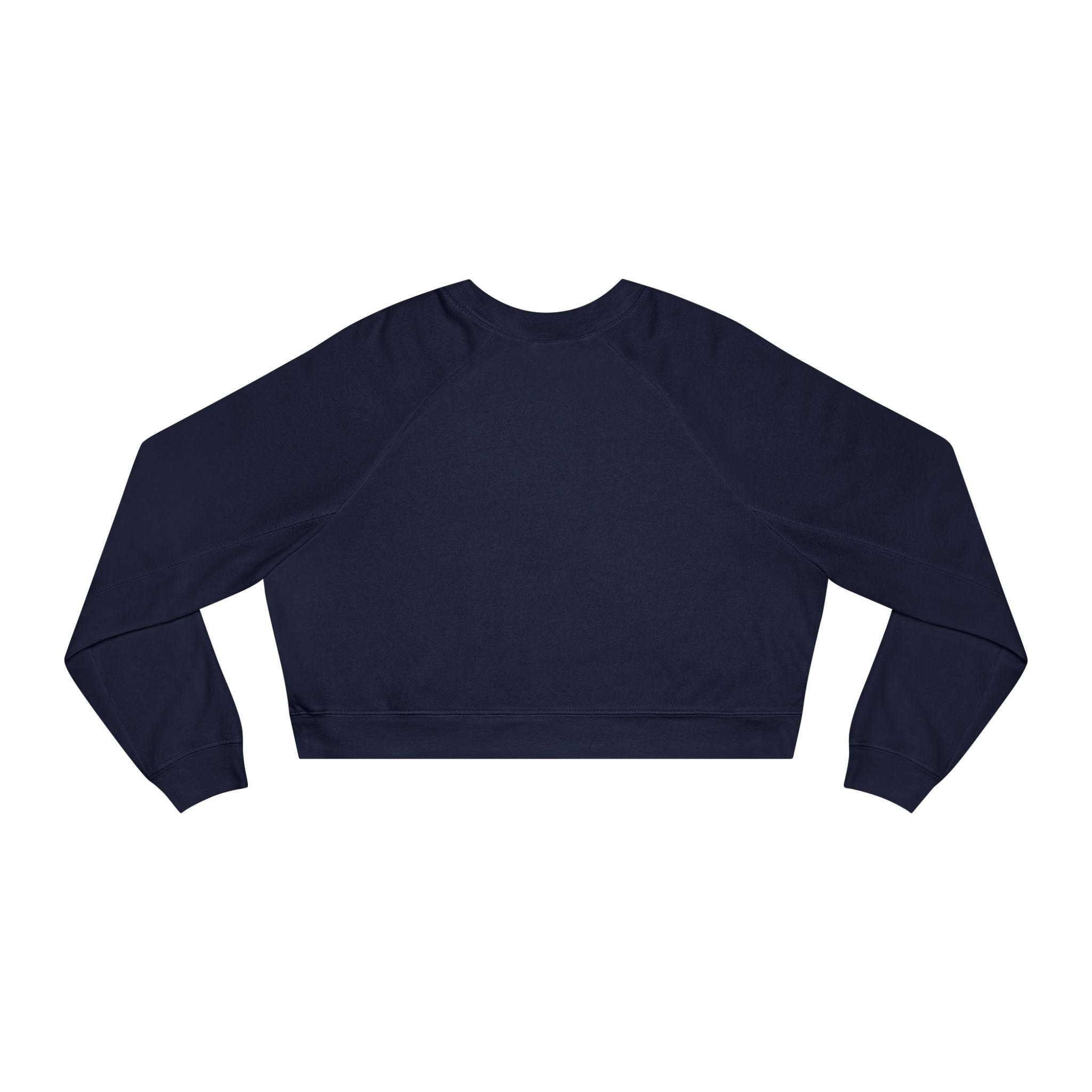 Lemon Eyes smiley Pullover | cropped fleece black