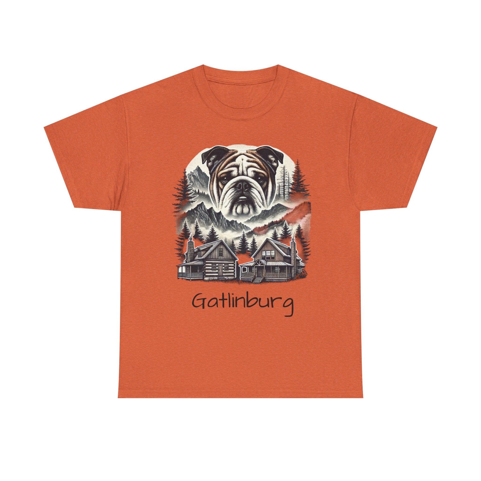 Gatlinburg Dog Lover Tee, Unisex Heavy Cotton Tee, Vacation Souvenir Shirt