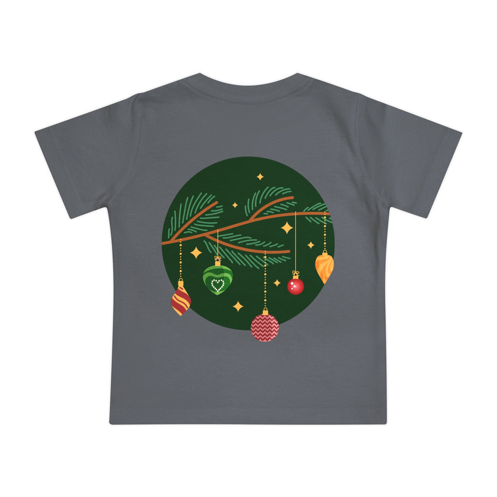 It's A Bulldog Lover Christmas Baby Short Sleeve T-Shirt