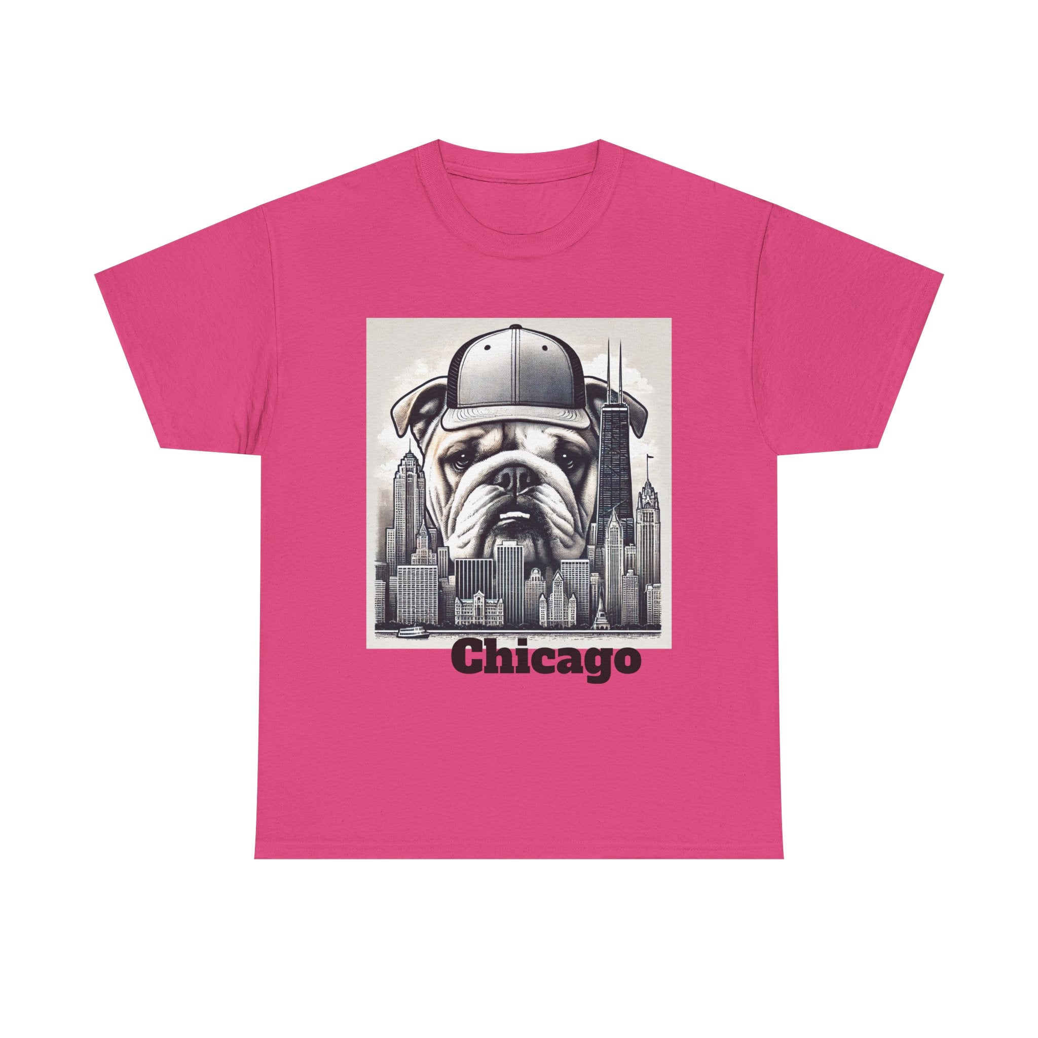 Chicago Bulldog Unisex Heavy Cotton Tee - Urban Streetwear