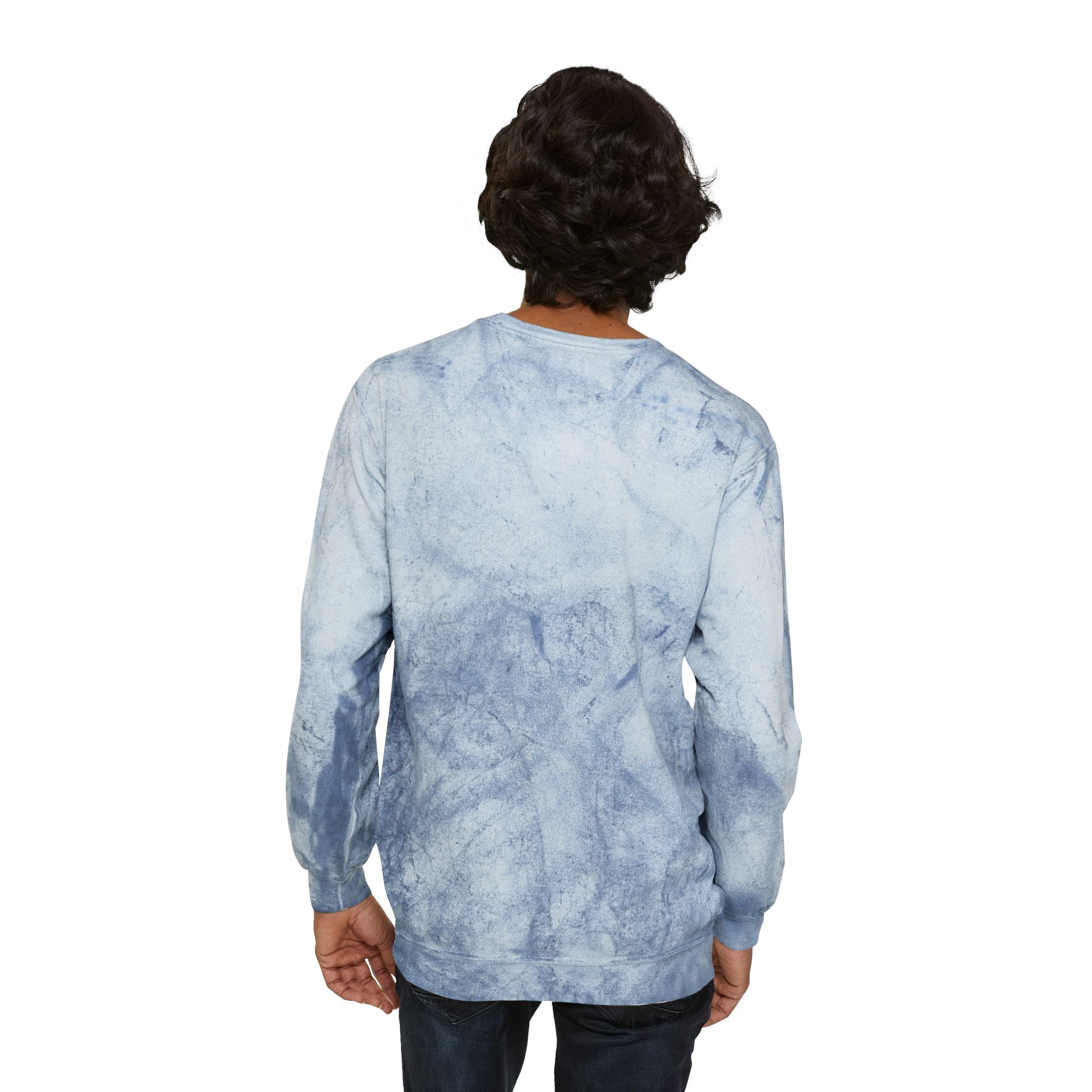 Limoncello Bicycle Crewneck Sweatshirt | Yellow Tie-Dye