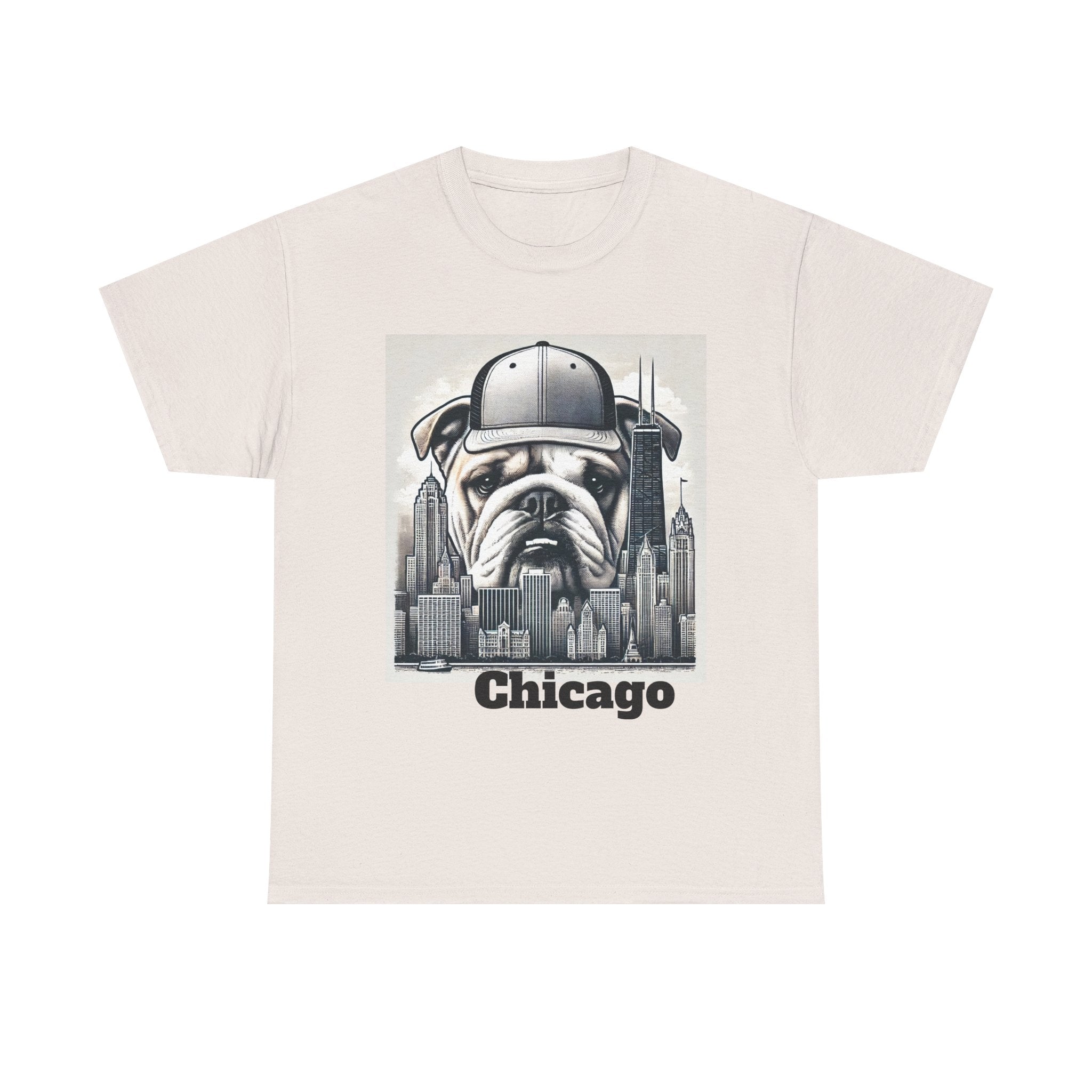 Chicago Bulldog Unisex Heavy Cotton Tee - Urban Streetwear