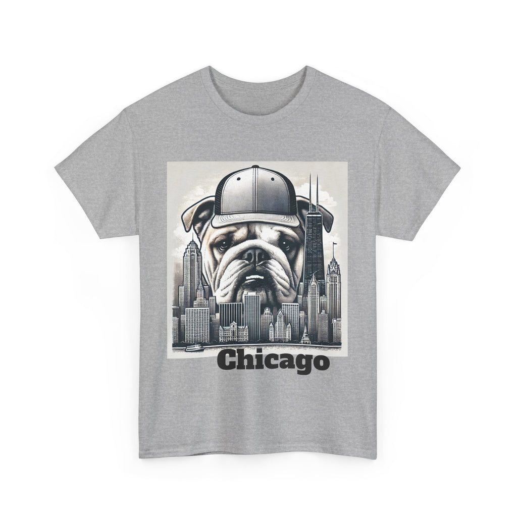 Chicago Bulldog Unisex Heavy Cotton Tee - Urban Streetwear