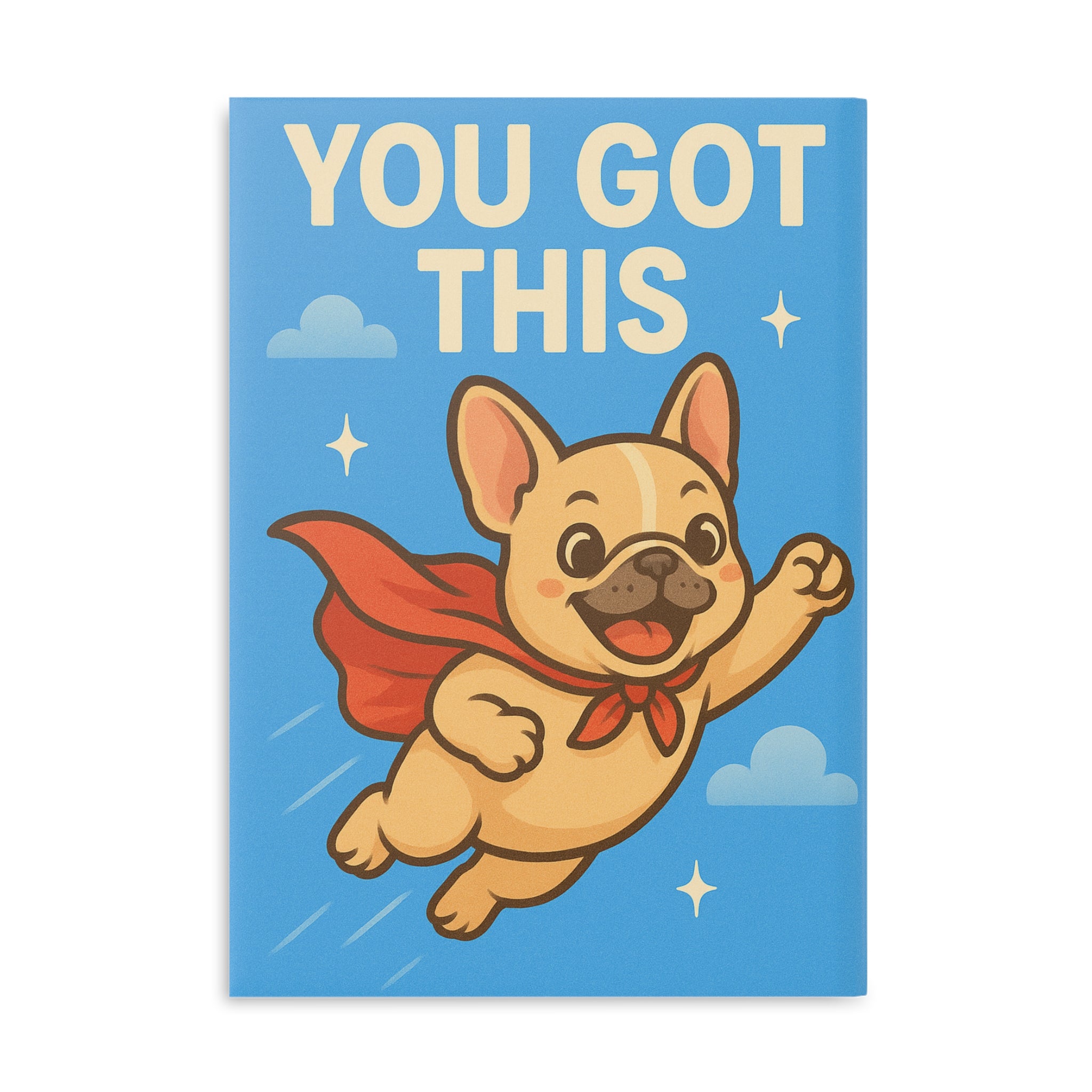 Superhero Dog Hardcover Notebook - Motivational Journal for Kids, Cute Stationery, Gift for Pet Lovers, Back to School Supplies, [...]
