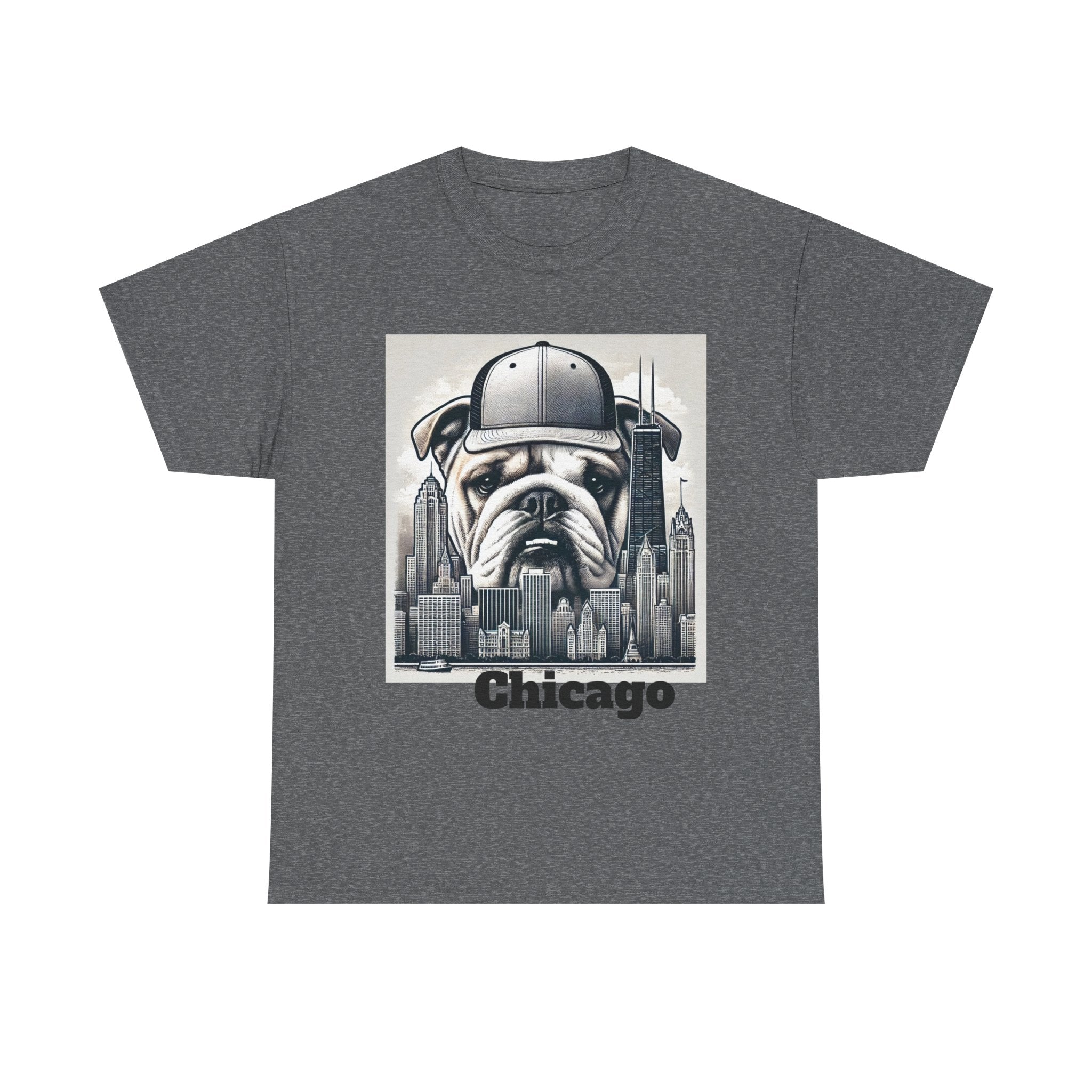 Chicago Bulldog Unisex Heavy Cotton Tee - Urban Streetwear