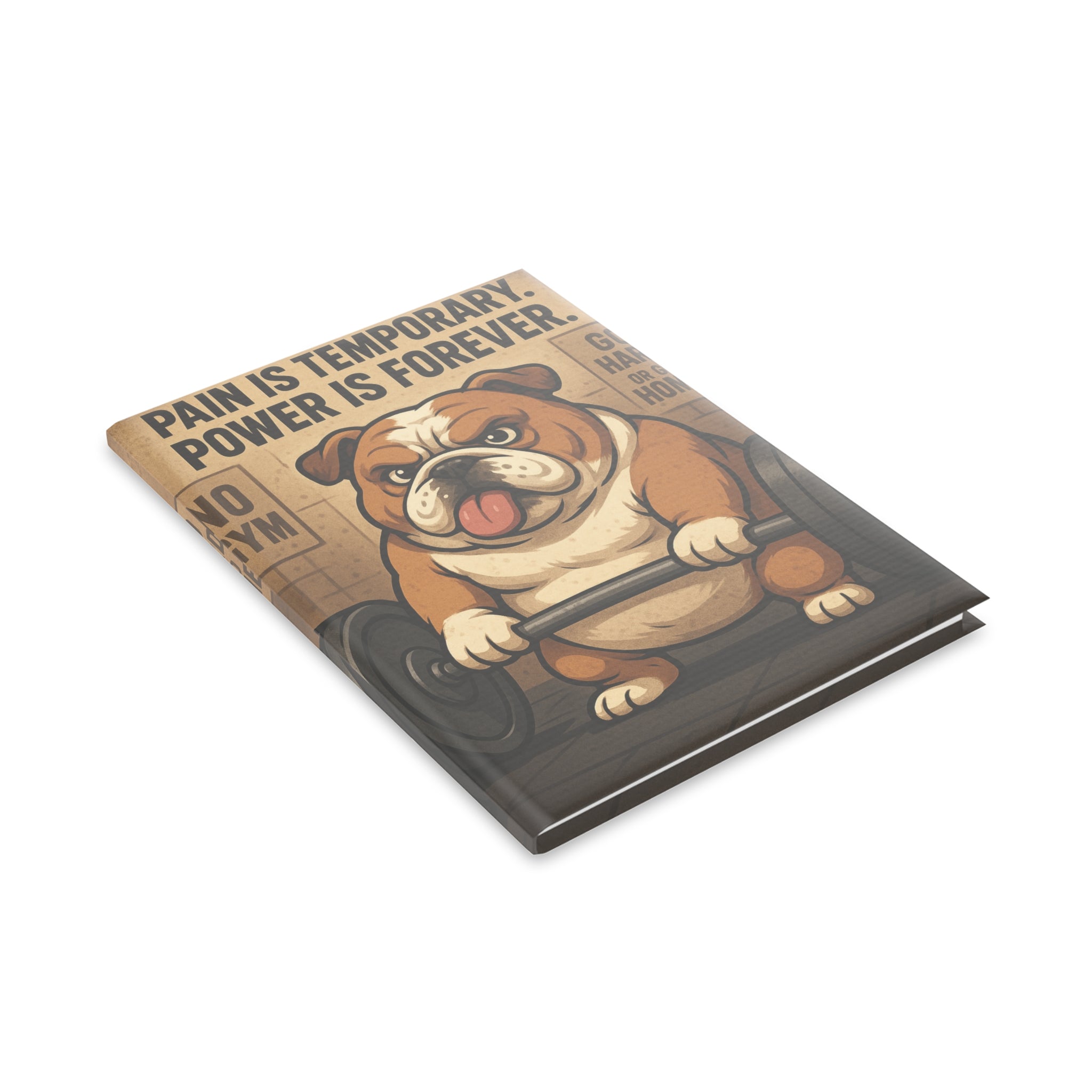 Motivational Fitness Journal, Workout Planner, Gym Notebook, Exercise Log, Weightlifting Diary