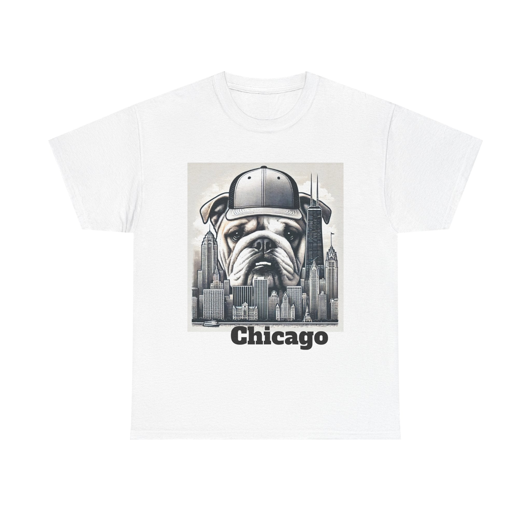 Chicago Bulldog Unisex Heavy Cotton Tee - Urban Streetwear