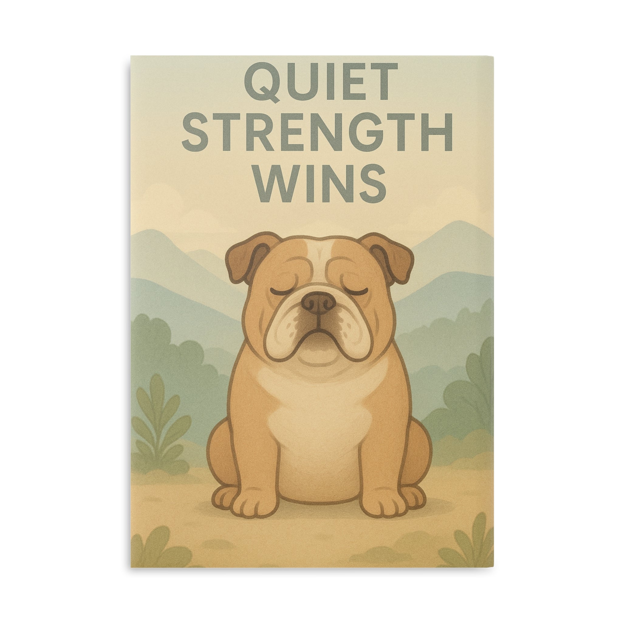 Inspirational Hardcover Notebook, Motivational Journal, Puppy Dog Themed Journal, Gift for Students, Cute Writing Notebook