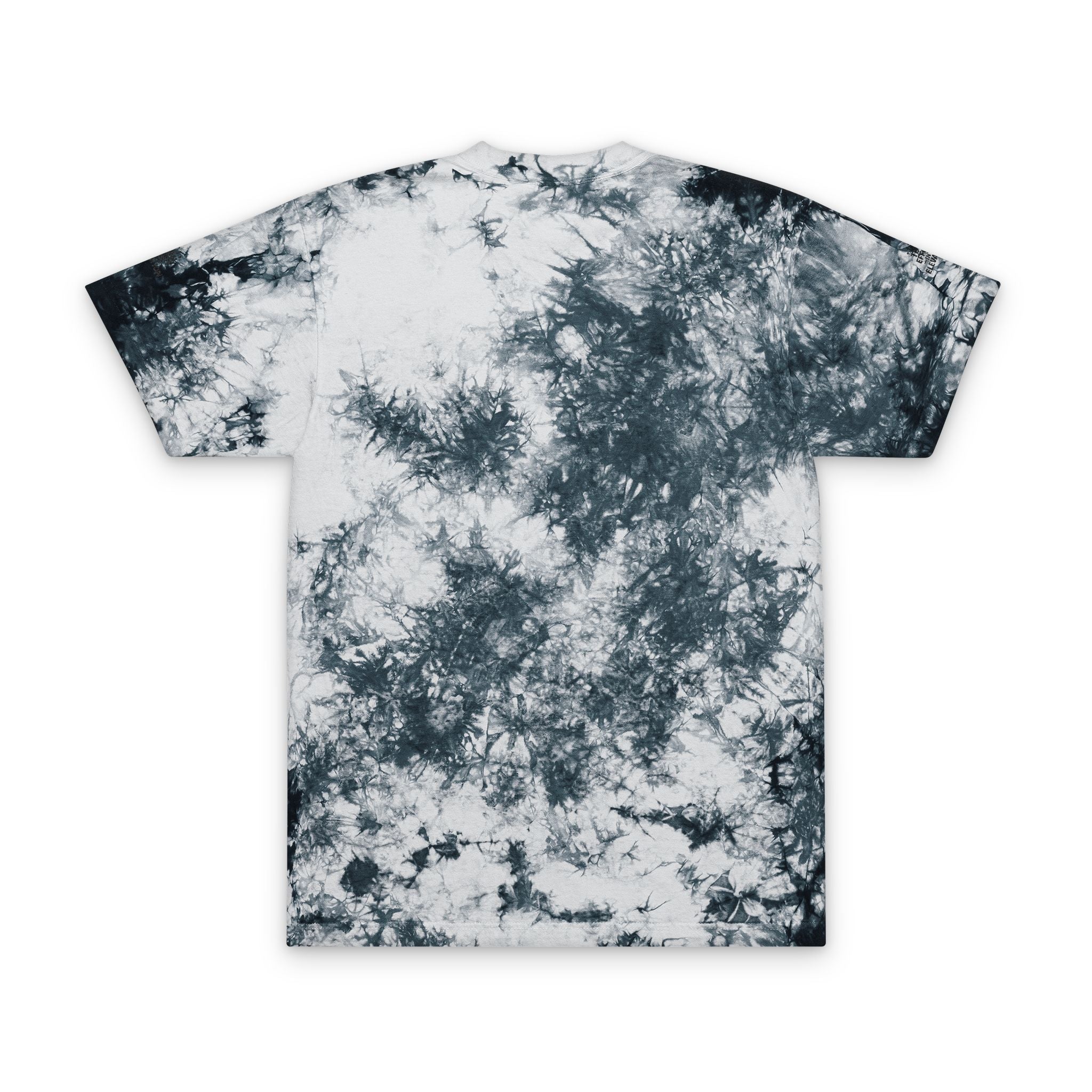 Tie-Dye Spiral T-Shirt Turn Effort Into Elevation Oversized Rainbow Embroidered Tee